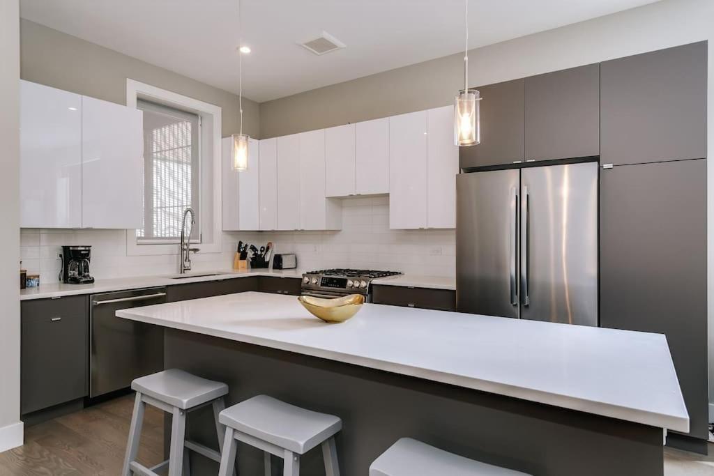 Stunning Duplex Condo #1 - Downtown River North Chicago Extérieur photo